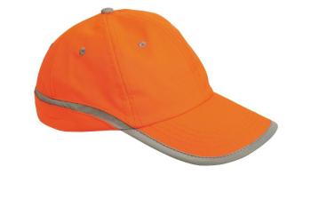 TAHR baseballová čiapka reflex. oranžová