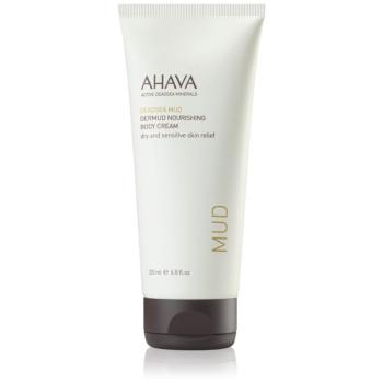 AHAVA Dead Sea Mud výživný telový krém pre suchú a citlivú pokožku 200 ml