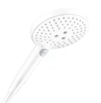 HANSGROHE - Raindance Select S Sprchová hlavica 120, 3 prúdy, EcoSmart, matná biela 26531700