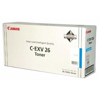 Canon originál toner CEXV26, cyan, 6000str., 1659B006, 1659B011, Canon iR-1021l, O