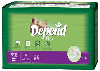 Depend Flex super plus M plienkové nohavičky 14 ks