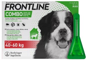 Frontline Combo Spot-on Dog XL - pipeta proti kliešťom pre psy 3 x 4,02ml