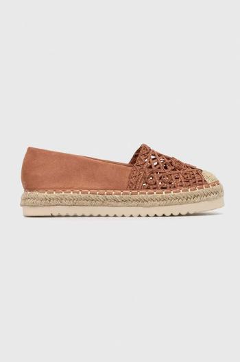 Espadrilky Answear Lab oranžová farba