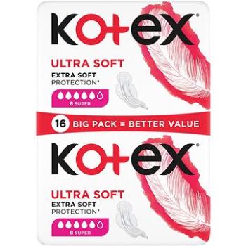 KOTEX Ultra Soft Super 16 ks (5029053542690)