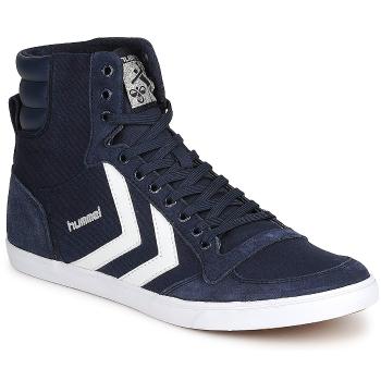 hummel  TEN STAR HIGH CANVAS  Členkové tenisky Modrá