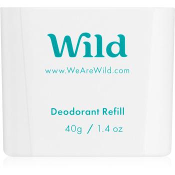 Wild Fresh Cotton & Sea Salt Men tuhý dezodorant náhradná náplň 40 g