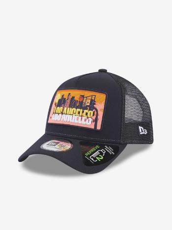 New Era Los Angeles License Plate Repreve A-Frame Trucker Šiltovka Modrá