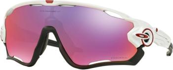 Oakley Jawbreaker 929005 Polished White/Black/Prizm Road Cyklistické okuliare