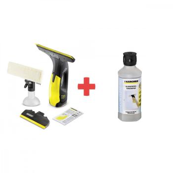 KARCHER WV 2 PREMIUM BLACK EDITION, 1.633-426.0 + CISTIC NA SKLO RM 500, 500ML, 6.295-933.0