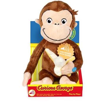 Curious George with banana and sound (8410779093165)