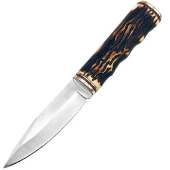 Outdoorový nôž P3233-Čiernacm/Hnedá
