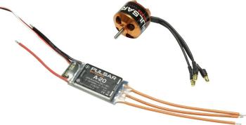 Pichler PULSAR P15-1000 Combo brushless elektromotor pre modely lietadiel KV (ot./min / V): 1000