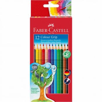 FABER-CASTELL PASTELKY AKVARELOVE COLOUR GRIP 12 FAREBNE SET