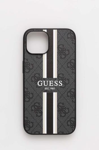 Puzdro na mobil Guess iPhone 14 6,1" šedá farba