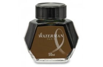 Waterman 1507/7510680 hnedý, fľaštičkový atrament 50 ml