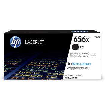 HP originál toner CF460X, black, 2700str., HP 656X, high capacity, HP LaserJet Enterprise M652,652dn,652n,653,653dn,653x, O