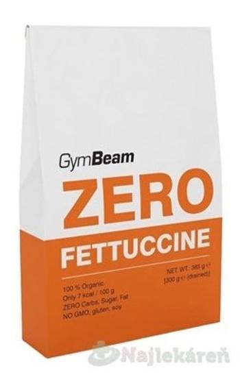 GymBeam Bio Zero FETTUCCINE nízkokalorické cestoviny 385 g