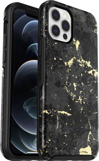 Otterbox Symmetry zadný kryt na mobil Apple iPhone 12, iPhone 12 Pro čierna/zlatá