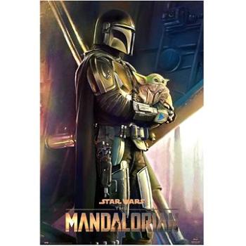 Star Wars – Hviezdne vojny – The Mandalorian Clan Of Two – plagát (8435497257361)