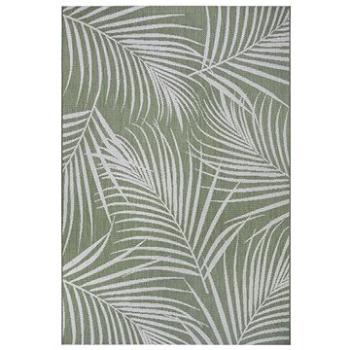 Kusový koberec Flatweave 104850 Green/Cream 160 × 230 cm (278372-106685)