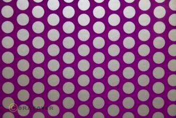 Oracover 41-015-091-010 nažehlovacia fólia Fun 1 (d x š) 10 m x 60 cm fialovostříbrná (fluorescenčná)