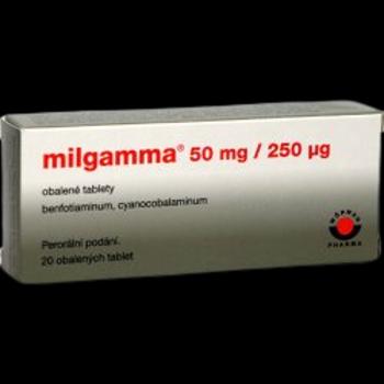 Milgamma 50mg/250µg, 20 tabliet