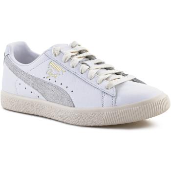 Puma  Topánky UNISEX  CLYDE BASE WHITE 390091-01  Nízke tenisky Viacfarebná