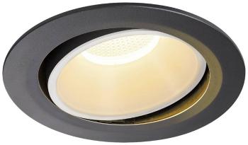 SLV NUMINOS MOVE XL 1003698 LED vstavané svetlo čierna 37 W teplá biela je možné namontovať na strop, otočné , výkyvné