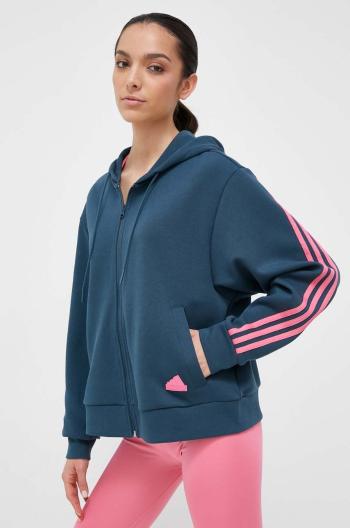 Mikina adidas dámska, s kapucňou, s nášivkou