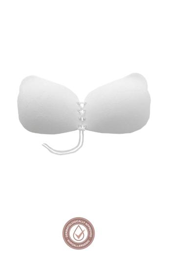 Biela nalepovacia podprsenka Lace-It Bra