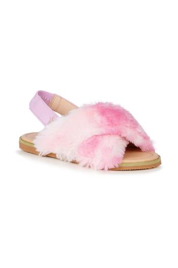 Detské sandále Emu Australia Jessie ružová farba