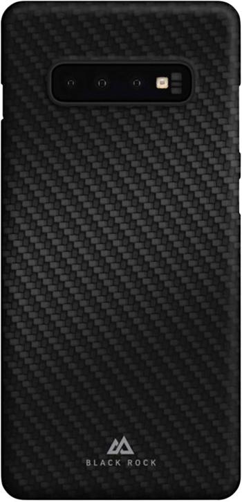 Black Rock Ultra Thin Iced zadný kryt na mobil Samsung Galaxy S10 čierna, karbón