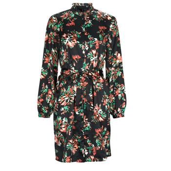 Vero Moda  VMCANA L/S ABK SHIRT DRESS WVN BTQ  Krátke šaty Čierna