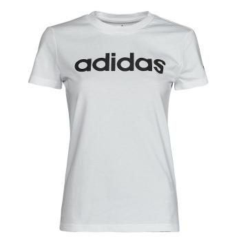 adidas  LIN T-SHIRT  Tričká s krátkym rukávom Biela