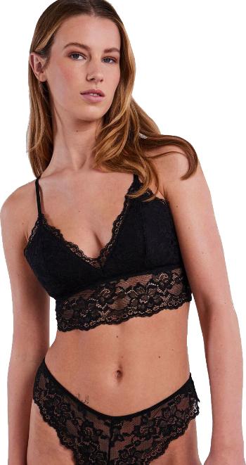 Pieces Dámska podprsenka PCLINA Bralette 17141141 Black M