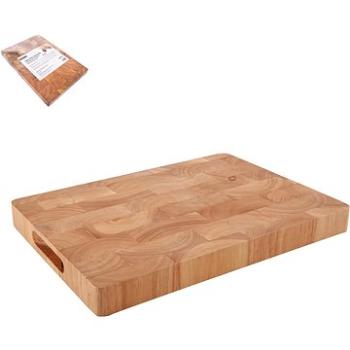 ORION Krájacia doska gumovníkové drevo 35 × 25 × 3,3 cm (142594)