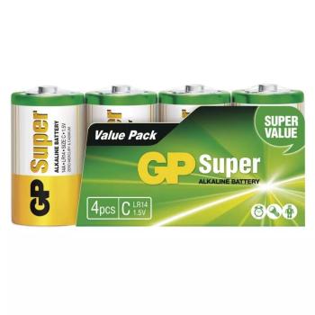 GP ALKALICKA BATERIA SUPER C (LR14) 4SH