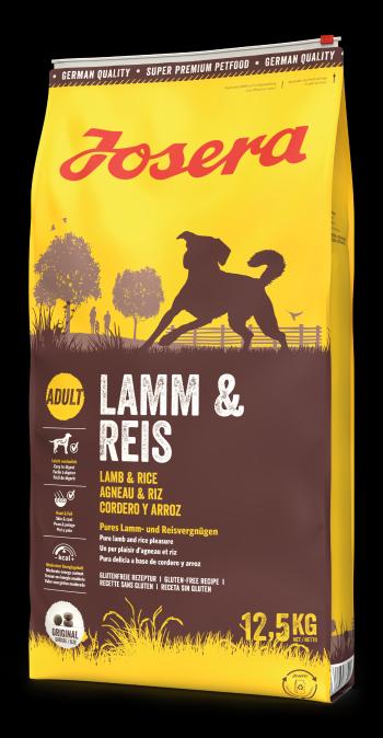 Josera Dog Lamb & Reis granule pre dospelé psy 12,5kg