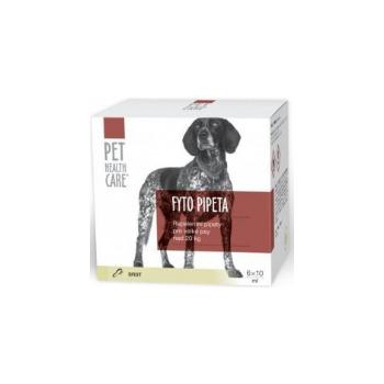 PET HEALTH CARE Fyto pipeta repelentná pre veľkých psov nad 20 kg 6x10 ml