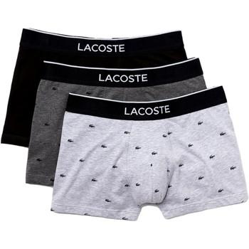 Lacoste  Pyžamá PACK 3 CALZONCILLOS BOXER HOMBRE   5H3411  Šedá