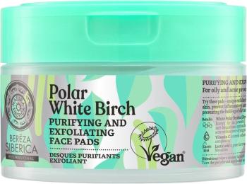 POLAR WHITE BIRCH Čistiace a exfoliačné tampóny na tvár 20 ks