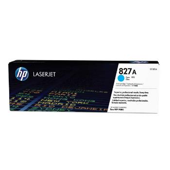 HP originál toner CF301A, cyan, 32000str., HP 827A, HP Color LaserJet MFP M880z, 850g, O