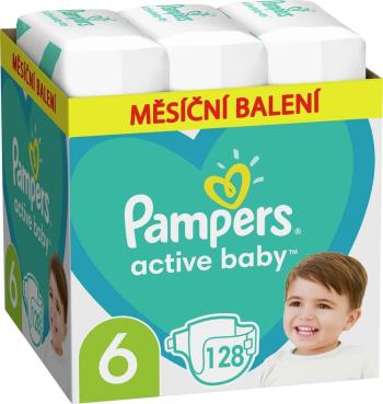 PAMPERS Active Baby 6 13-18 kg Extra Large 128 ks