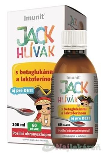 Hlíva Jack Hlívák sirup 300 ml glukany a laktoferin