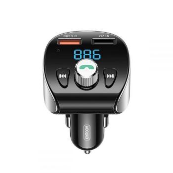 JOYROOM JR-CLO2 FM Transmitter do auta 2x USB čierny