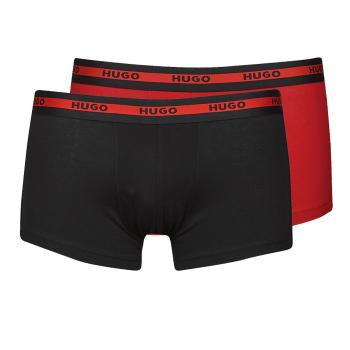 HUGO  TRUNK TWIN PACK X2  Boxerky Čierna