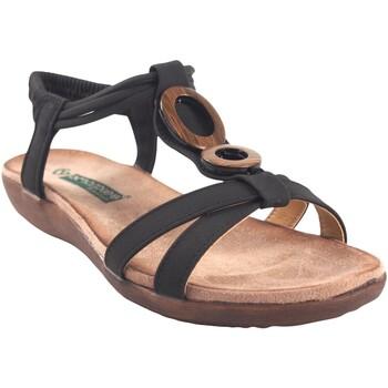Amarpies  Univerzálna športová obuv Dámske sandále  17064 abz čierne  Čierna