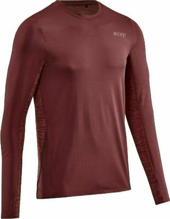 CEP W1136 Run Shirt Long Sleeve Men Dark Red XL