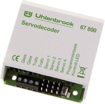 Uhlenbrock 67800  servodekodér modul, bez kábla, bez zástrčky