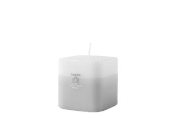 Štvorcový jednoduchý aromatický zafír - sviečka - UNIPAR